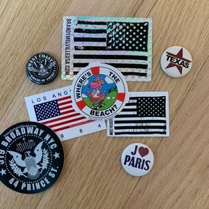 BRANDY MELVILLE TRAVEL PACK STICKER BUNDLE